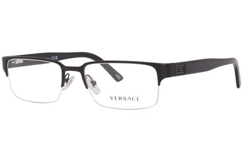 versace ve1184 eyeglasses/frames color 1261 matte black|Versace™ VE1184 1261 53 Matte Black Eyeglasses .